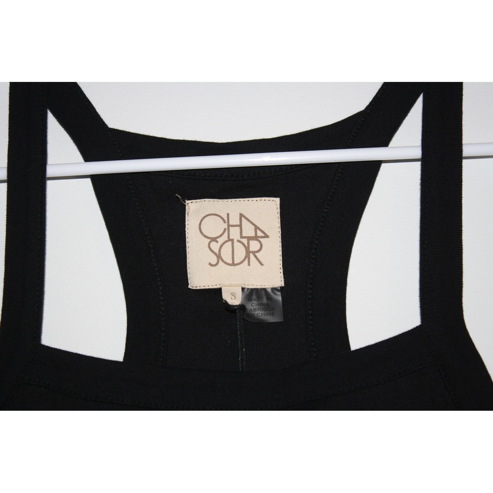 NWT Chaser Women's s small black Racerback Tank Top Summer Revolve Free People - Picture 3 of 3